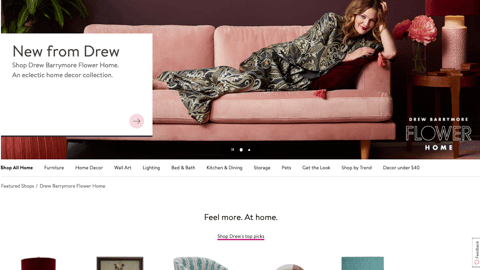Walmart Drew Barrymore Flower Home Showcase